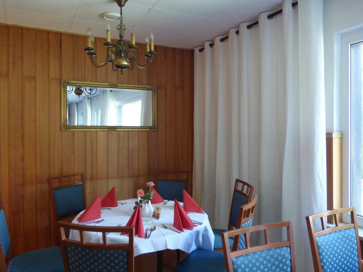 Pension Seeterrasse Serwest Buitenkant foto